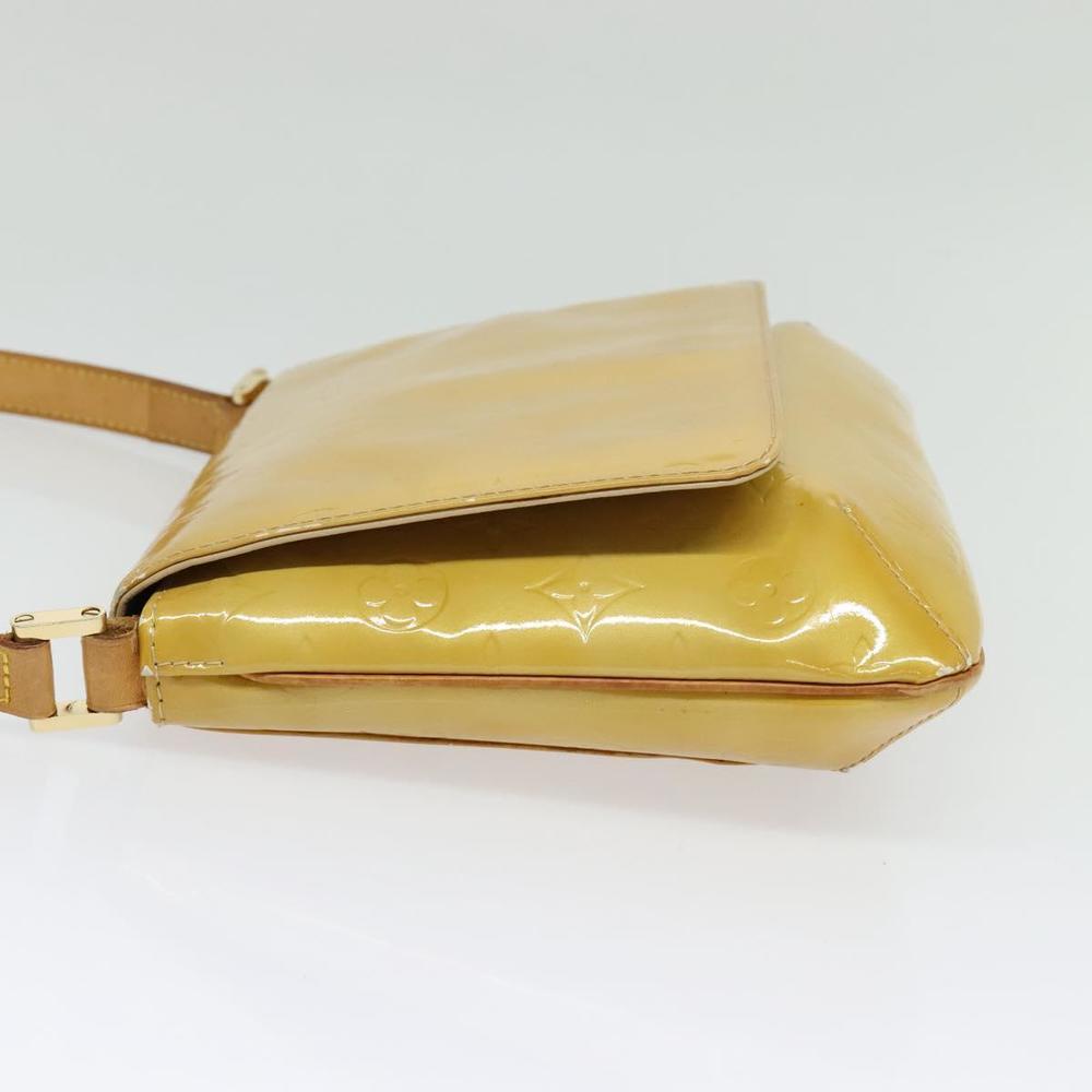 LOUIS VUITTON Monogram Vernis Thompson Street Bag Beige M91301 LV Auth 140666 - Picture 3 of 16